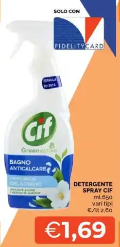 Mercatò Detergente spray CIF offerta