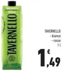 Conad TAVERNELLO - bianco - rosso offerta