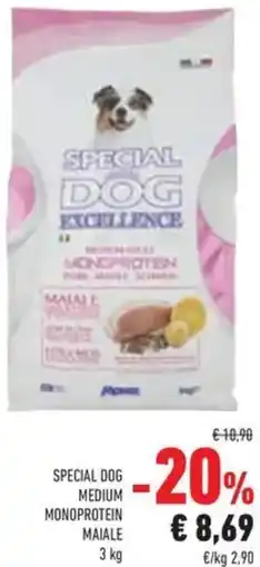 Conad Special dog medium monoprotein maiale offerta