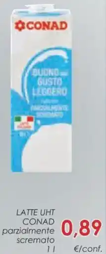 Conad Latte uht CONAD offerta