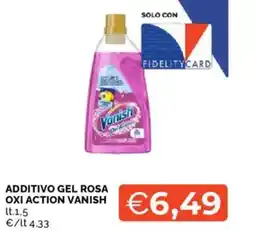 Mercatò Additivo gel rosa oxi action VANIS offerta