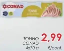 Conad Tonno CONAD offerta