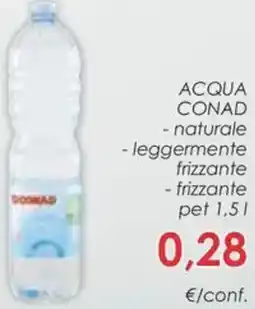 Conad Acqua CONAD offerta