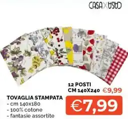 Mercatò Casaxcasa tovaglia stampata offerta