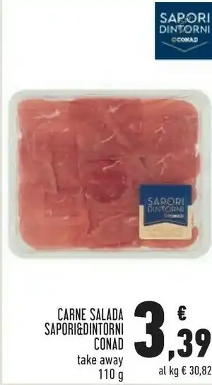 Conad Sapori & dintorni conad carne salada offerta