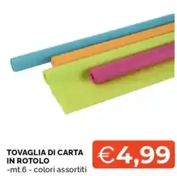 Mercatò Tovaglia di carta in rotolo offerta