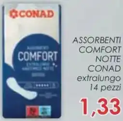 Conad Assorbenti comfort notte CONAD offerta