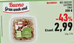 Conad Noci sgusciate california CONAD offerta