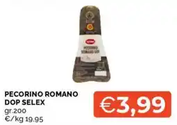 Mercatò Pecorino romano dop SELEX offerta
