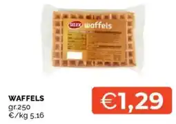 Mercatò Selex waffels offerta