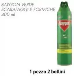 Conad Baygon verde scarafaggi e formiche offerta