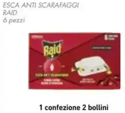 Conad Esca anti scarafaggi RAID offerta