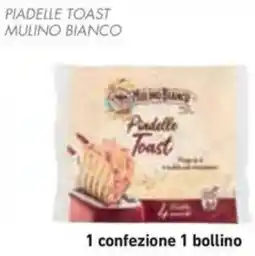 Conad Piadelle toast MULINO BIANCO offerta
