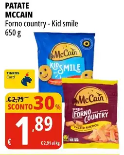 Tigros Patate MCCAIN offerta