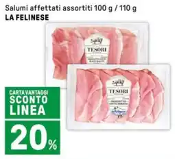 Iper La Grande Salumi affettatiLA FELINESE offerta