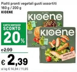 Iper La Grande Piatti pronti vegetaliKIOENE KIOENE offerta
