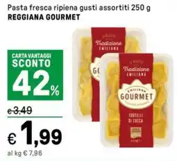 Iper La Grande Pasta fresca ripiena REGGIANA GOURMET offerta