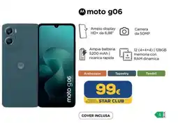 Euronics motorola moto g06 offerta