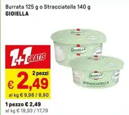 Iper La Grande Burrata o Stracciatella GIOIELLA offerta