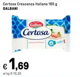 Iper La Grande Certosa Crescenza italiana GALBANI offerta