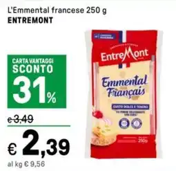 Iper La Grande L'Emmental francese ENTREMONT offerta