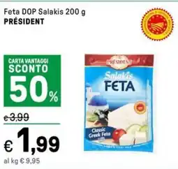 Iper La Grande Feta DOP Salakis PRÉSIDENT offerta