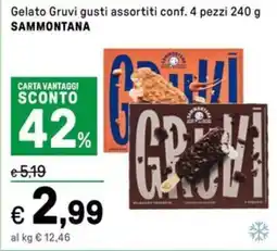 Iper La Grande Gelato Gruvi SAMMONTANA offerta
