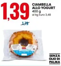 Eurospin Ciambella allo yogurt offerta