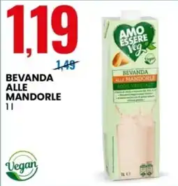 Eurospin Amo essere veg bevanda alle mandorle offerta