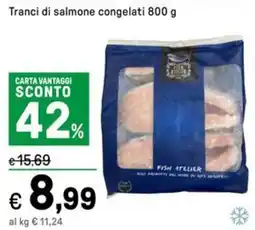 Iper La Grande Tranci di salmone congelati offerta