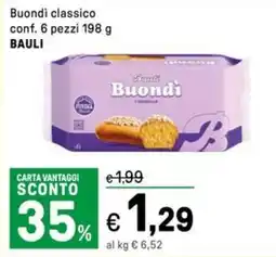 Iper La Grande Buondi classico BAULI offerta