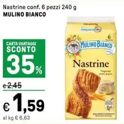Iper La Grande Nastrine MULINO BIANCO offerta