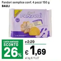 Iper La Grande Pandori semplice BAULI offerta
