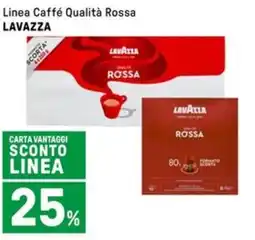 Iper La Grande Linea Caffé Qualità Rossa LAVAZZA offerta