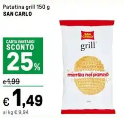 Iper La Grande Patatina grill SAN CARLO offerta