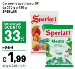 Iper La Grande Caramelle SPERLARI offerta