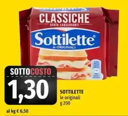 Famila Superstore SOTTILETTE le originali offerta
