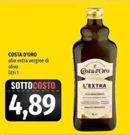 Famila Superstore COSTA D'ORO olio extra vergine di oliva offerta