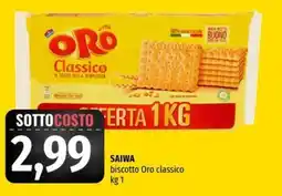 Famila Superstore SAIWA biscotto Oro classico offerta