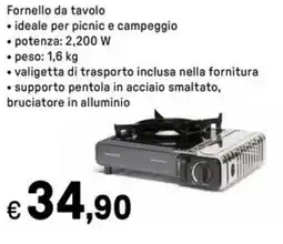 Iper La Grande Fornello da tavolo offerta