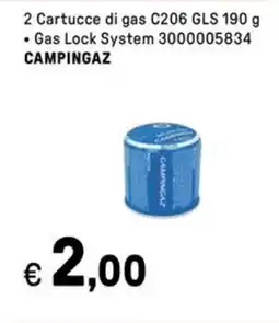 Iper La Grande 2 Cartucce di gas C206 GLS offerta