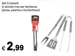 Iper La Grande Set 3 utensili offerta