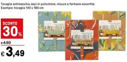 Iper La Grande Tovaglia antimacchia Jazz in policotone offerta