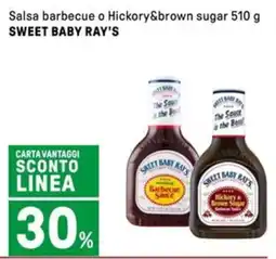 Iper La Grande Salsa barbecue o Hickory&brown sugar SWEET BABY RAY'S offerta