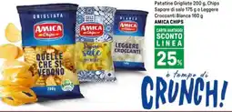 Iper La Grande Patatine Grigliate ,Chips Sapore di sale o Leggere Croccanti Blanca AMICA CHIPS offerta