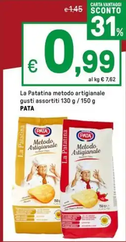 Iper La Grande La Patatina metodo artigianale PATA offerta