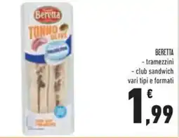 Conad BERETTA - tramezzini - club sandwich offerta