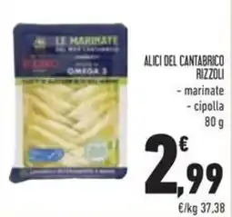 Conad Alici del cantabrico RIZZOLI offerta