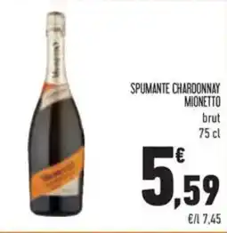 Conad Spumante chardonnay MIONETTO offerta