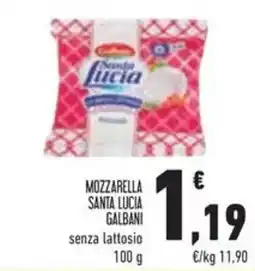 Conad Mozzarella santa lucia GALBANI offerta